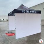 Privacy Wall for 10x10 Tent, White, Blank