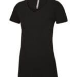 Custom Printed EUROSPUN RING SPUN V-NECK TEE ATC8001L