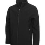 custom printed black jacket coat Y7603 - COAL HARBOUR EVERYDAY SOFT SHELL YOUTH JACKET
