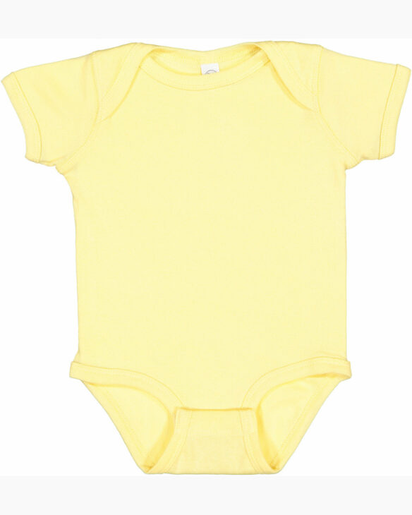 custom printed baby clothing and apparel 3301 - Toddler Tee banana yellow front