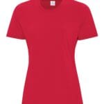 custom printed clothing tshirt ATC3600L - PRO SPUN LADIES' TEE