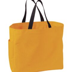 custom printed blank yellow tote bag