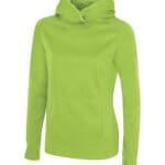 L2005 - GAME DAY FLEECE HOODED LADIES' SWEATSHIRT custom printed hoodie for women L2005 - GAME DAY FLEECE HOODED LADIES' SWEATSHIRT lime green