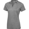 custom printed golf apparel L3518 - PRO TEAM HEATHER ProFORMANCE LADIES' SPORT SHIRT