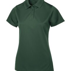 custom printed womens ladies polo shirt L4005 - COAL HARBOUR SNAG PROOF POWER LADIES' SPORT SHIRT dark green