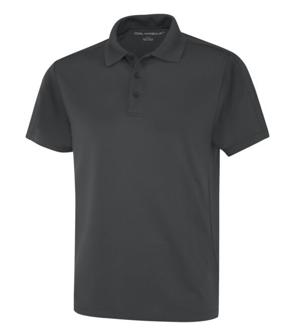custom printed golf shirt apparel S4015 - COAL HARBOUR CITY TECH SNAG RESISTANT SPORT SHIRT graphite grey