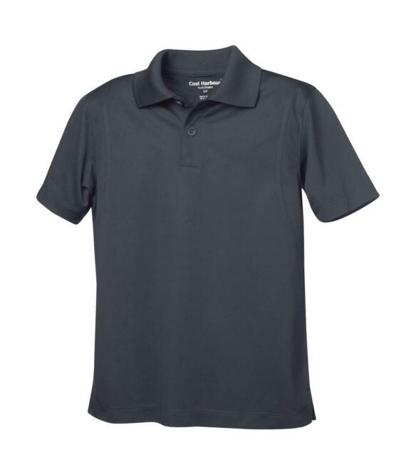 custom printed polo golf shirt apparel y455 - COAL HARBOUR SNAG RESISTANT SPORT SHIRT grey angle