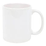 white ceramic mug red inside white outside