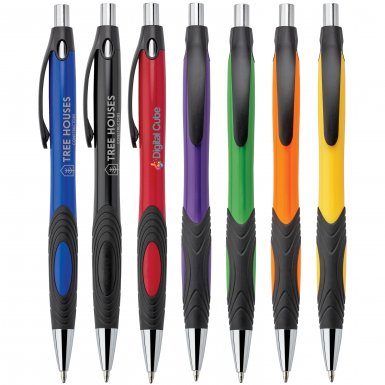 custom printed branded personalized promo pens jessie ballpoint pens all colours with logos