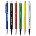 custom printed branded personalized promo pens becki BALLPOINT PEns with logos
