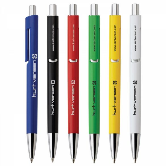 custom printed branded personalized promo pens becki BALLPOINT PEns with logos