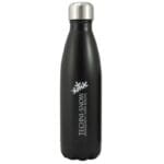 custom printed drinkware 1943 Busrel - Inverness Matte Finish Bottle 17oz - black