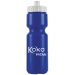custom printed travel drinkware 1705 Busrel -Squeezable Sport Bottle - blue