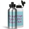 design your own and personalize or add your brand to a 600ml Sport Bottle Flip Top with Carabiner