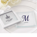 personalized custom glass coasters