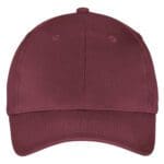 custom printed personalized embroidery branded C130 - MID PROFILE TWILL CAP - maroon
