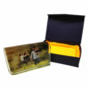 custom printed glass crystal photo block with gift box case