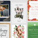 custom printed Flat Cards and Invitations