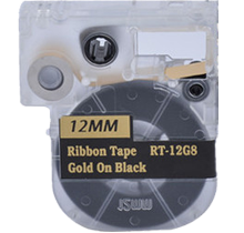 EPSON LC-4BKK5 Ribbon Tape Gold on Black 12MM / 1.5″ – 5M / 16FT