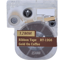 EPSON LC-4NKK5 Ribbon Tape Gold on Brown 12MM / 1.5″ – 5M / 16FT
