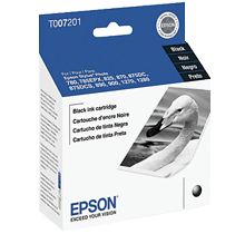 ~Brand New Original EPSON T007201 INK / INKJET Cartridge Black