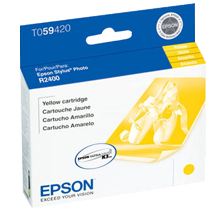 ~Brand New Original EPSON T059420 INK / INKJET Cartridge Yellow