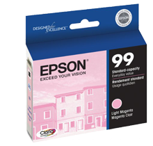 ~Brand New Original EPSON T099620 INK / INKJET Cartridge Light Magenta
