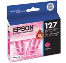 ~Brand New Original EPSON T127320 Extra High Yield INK / INKJET Cartridge Magenta
