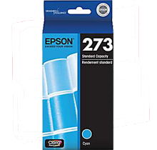 ~Brand New Original EPSON T273220 (T273) INK / INKJET Cartridge Cyan