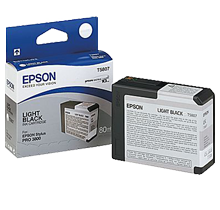 ~Brand New Original EPSON T580700 INK / INKJET Cartridge Light Black