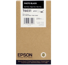 ~Brand New Original EPSON T603100 INK / INKJET Cartridge Photo Black