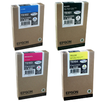 ~Brand New Original EPSON EPSON T616 Set INK / INKJET Cartridge Black Cyan Yellow Magenta