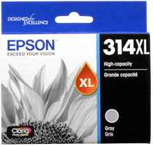 ~Brand New Original Epson OEM-T314XL720-S Gray INK / INKJET Cartridge