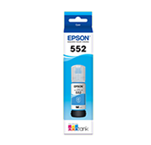 ~Brand New Original Epson T552220 (T552) Cyan INK / INKJET Cartridge