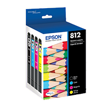 ~Brand New Original Epson T812 INK / INKJET Cartridge Set Black Cyan Magenta Yellow