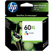 ~Brand New Original HP CC644WN HP 60XL Tri-Color High Yield Inkjet Cartridge