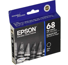 ~Brand New Original EPSON T068120 INK / INKJET Cartridge Black