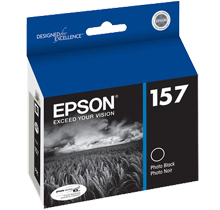 ~Brand New Original EPSON T157120 INK / INKJET Cartridge Photo Black