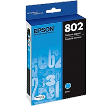 ~Brand New Original EPSON T802220 INK / INKJET Cartridge Cyan