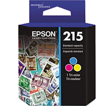 ~Brand New Original EPSON T215530 (215)  INK / INKJET Cartridge Ultra Tri-Color