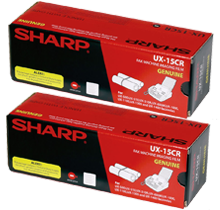 ~Brand New Original SHARP UX15CR x2 Thermal Transfer Ribbons