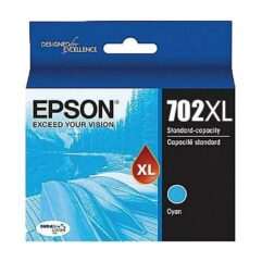 ~Brand New Original OEM-EPSON T702XL220 High Yield INK/INKJET Cartridge Cyan
