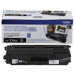 ~Brand New  Original BROTHER TN336BK High Yield Laser Toner Cartridge Black