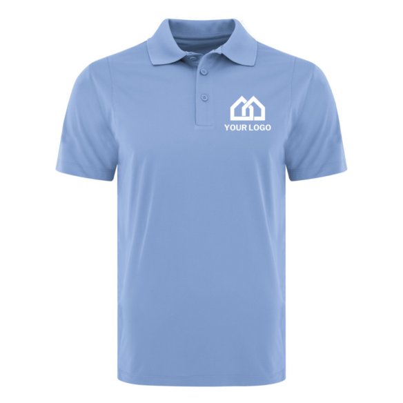 blue coal harbour snag resistant sport shirt with logo