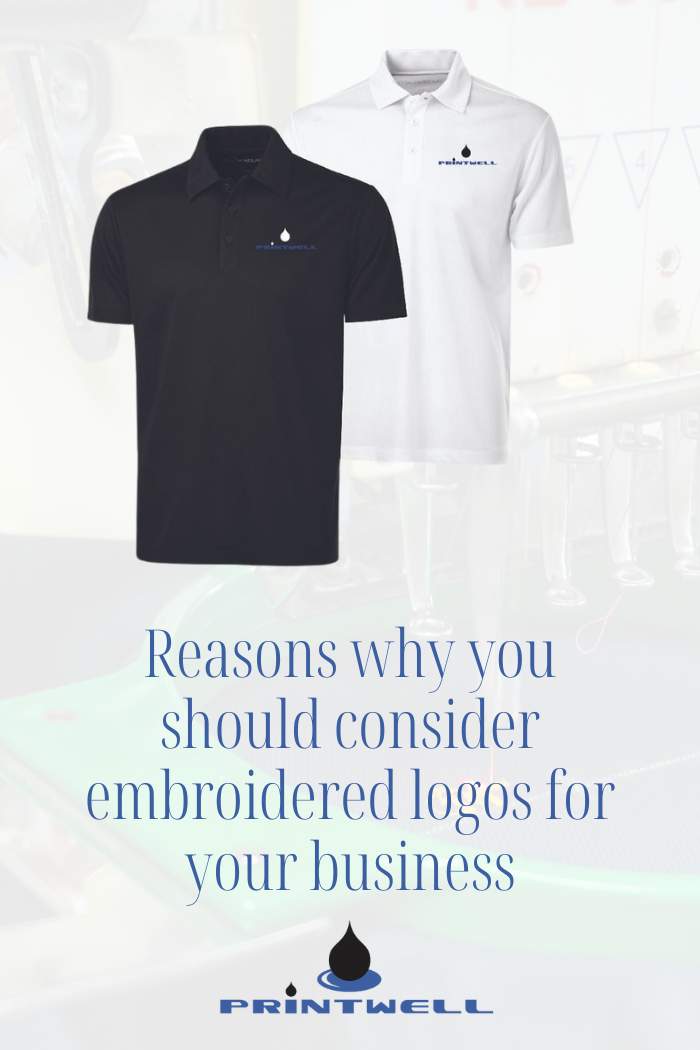 reasons why you should choose embroidered logos for business