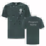 CBBC Career College ATC1000 Charcoal Custom Tshirt front and back
