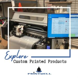 Printwell Custom Printed Products and branded swag kits 