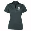 CBBC Career College custom printed polo for ladies front