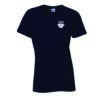 Willis College - Gildan 5000L - Navy Ladies Golf Polo Shirt front