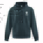 ATCF2600 Dark Heather Grey CBBC Career College Hoodie Front